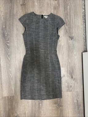 Classic Gray Sheath Dress - Women